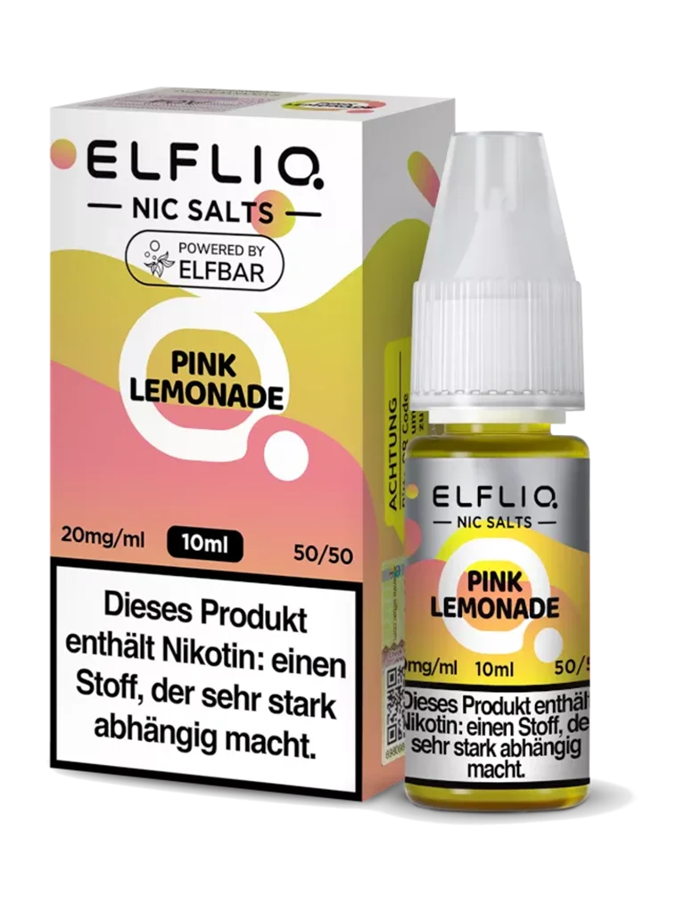 ELFLIQ - Nikotinsalz Liquid - Pink Lemonade - 20mg