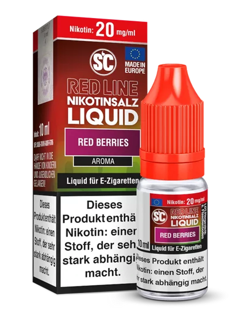 SC - Red Line - Nikotinsalz Liquid - Red Berries - 10mg