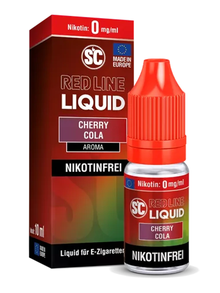 SC - Red Line - Nikotinfreies Liquid - Cherry Cola 0mg