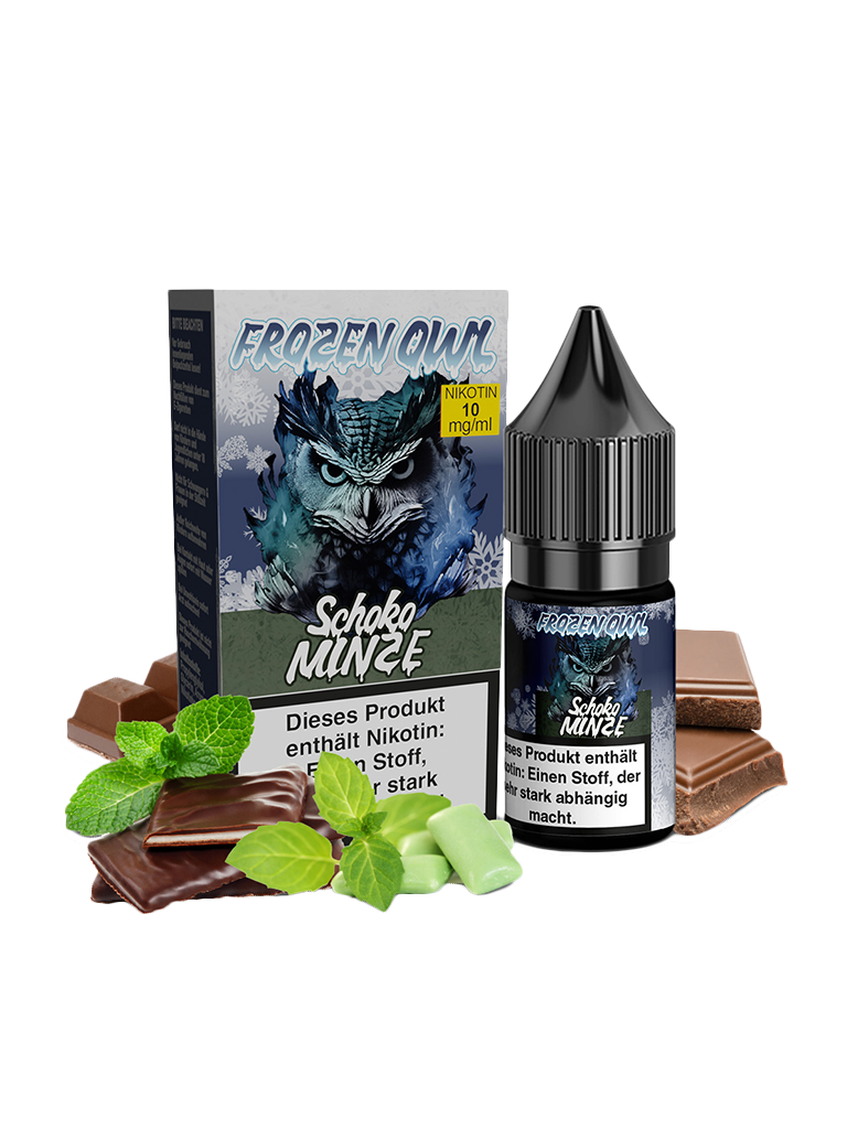 Frozen OWL - Nikotinsalz Liquid - Schoko Minze 10mg
