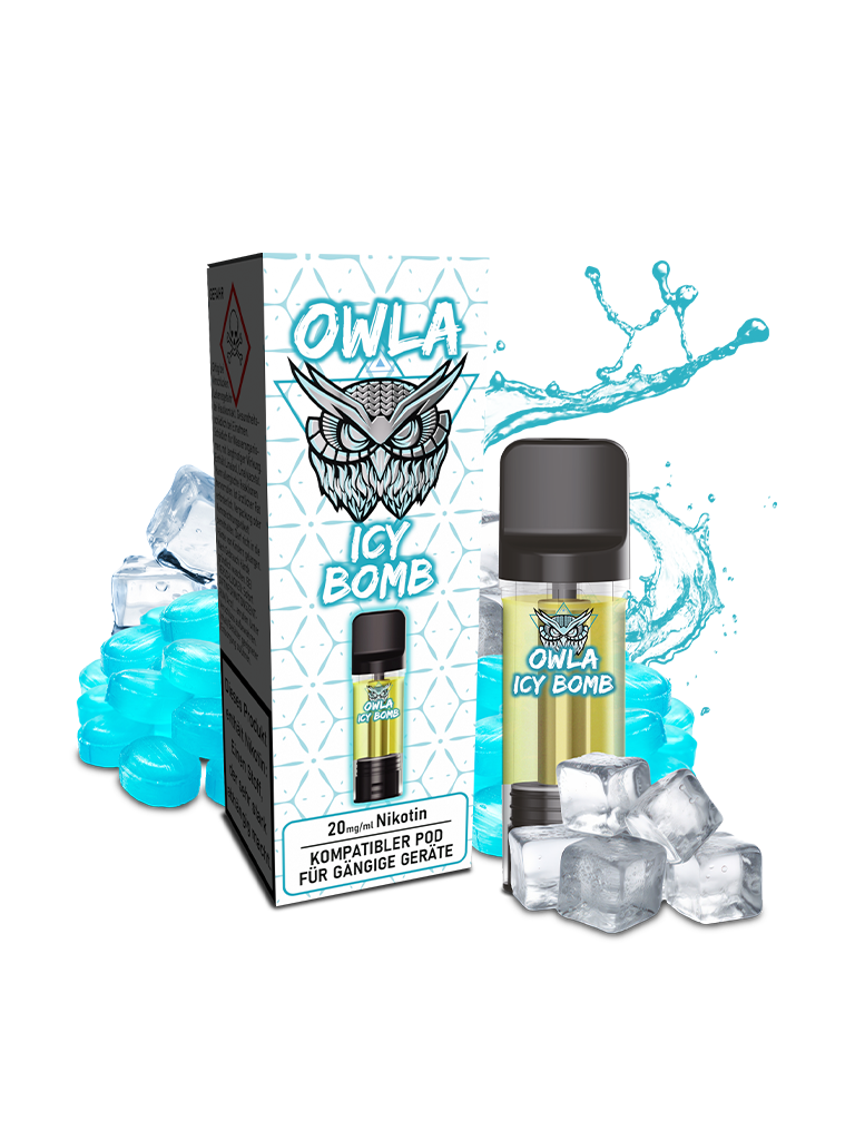 OWLA Prefilled Pod - Icy Bomb - 2ml 20mg