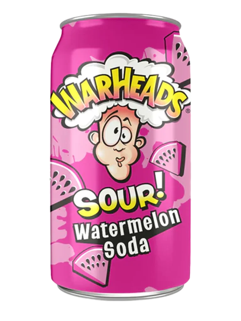 Warheads Soda - Sour Watermelon 355ml