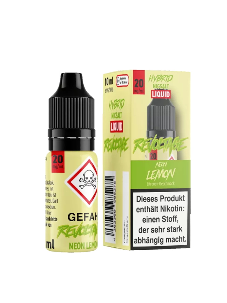 Revoltage - Nikotinsalz Liquid - Neon Lemon Hybrid - 20mg