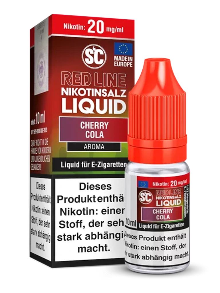 SC - Red Line - Nikotinsalz Liquid - Cherry Cola - 10mg