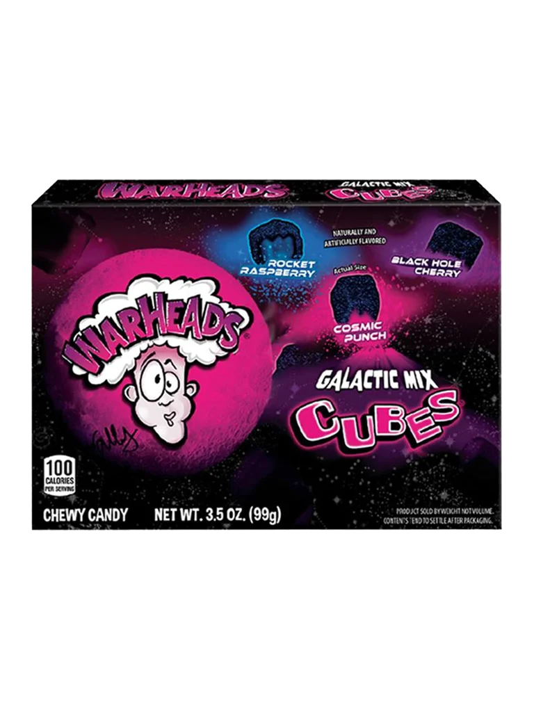 Warheads - Galactic Cubes 99g