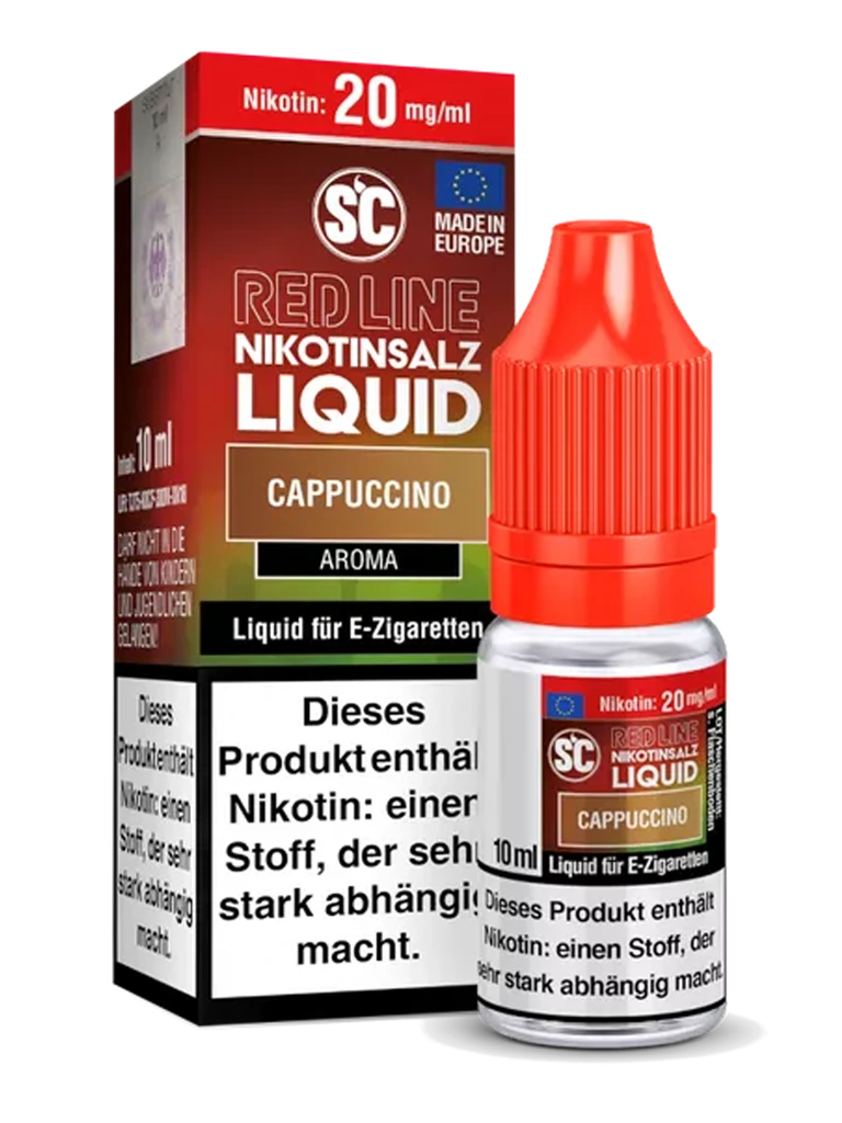 SC - Red Line - Nikotinsalz Liquid - Cappuccino - 20mg