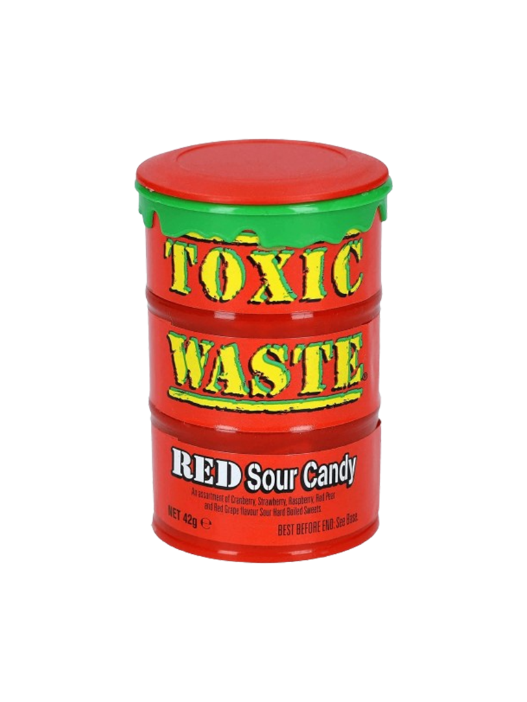 Toxic Waste - Red Sour Candy 142g