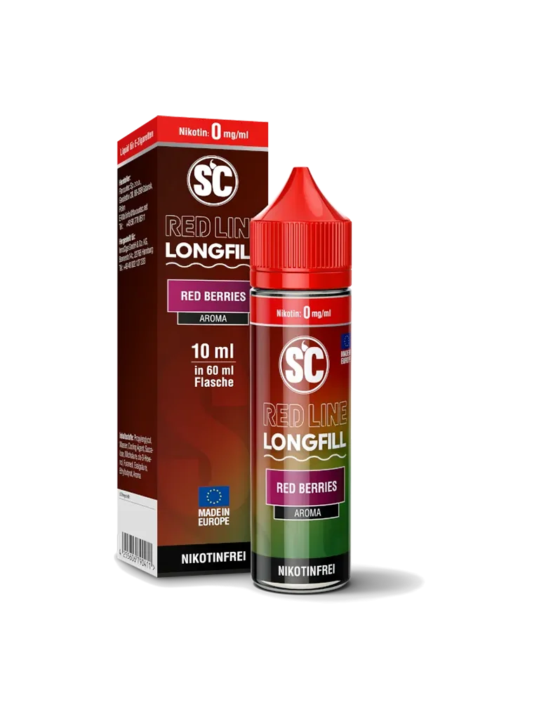 SC - Red Line - Longfill - Red Berries 10ml