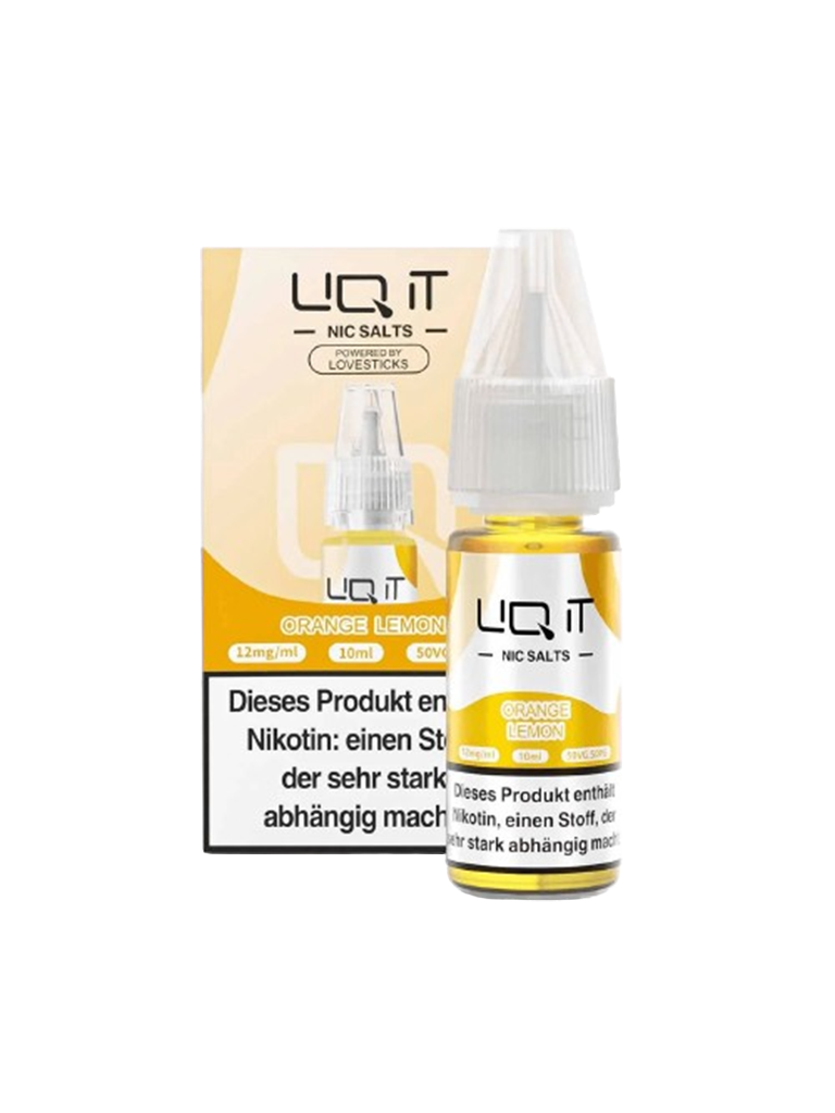 LIQ IT - Nikotinsalz Liquid - Orange Lemon - 12mg