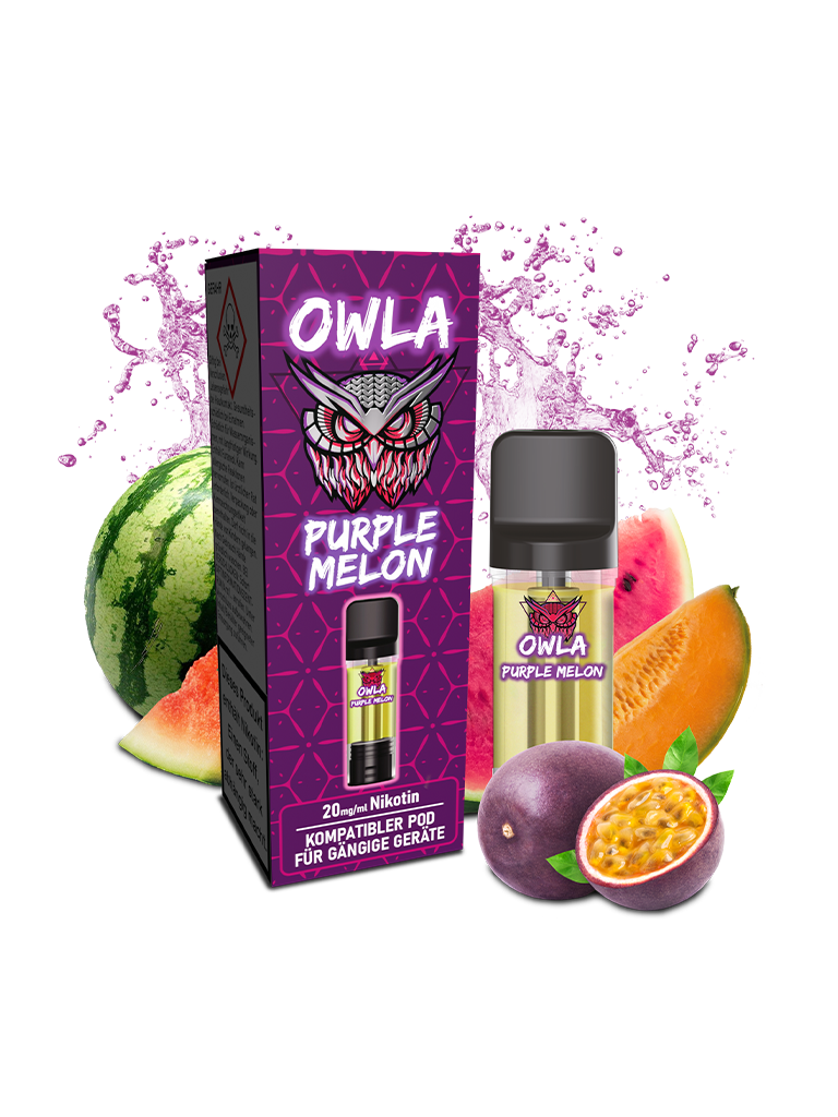 OWLA Prefilled Pod - Purple Melon - 2ml 20mg