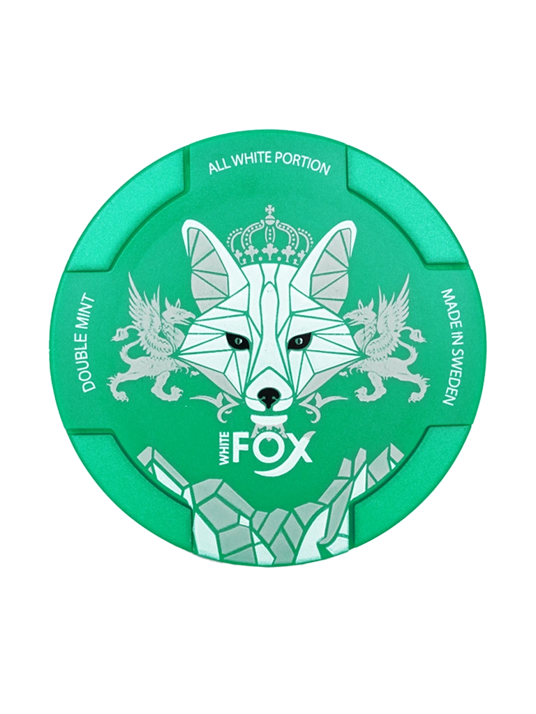 White Fox - Turquoise - Double Mint Extra Strong