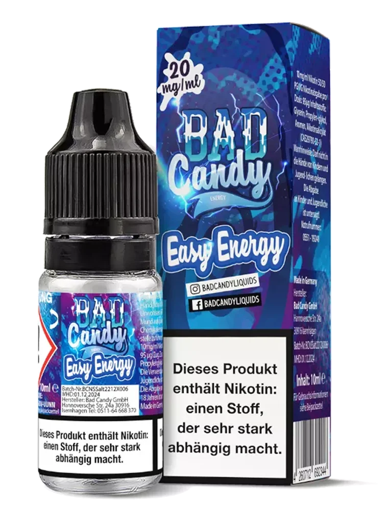 Bad Candy - Nikotinsalz Liquid - Easy Energy - 20mg