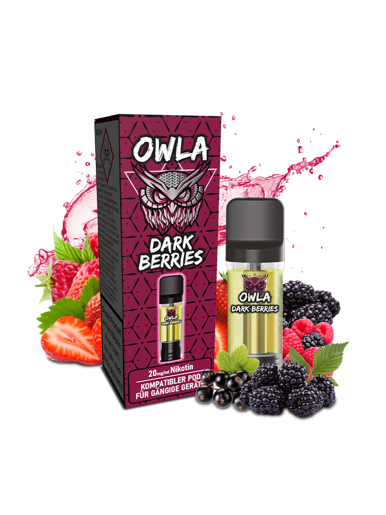 OWLA Prefilled Pod - Dark Berries - 2ml 20mg