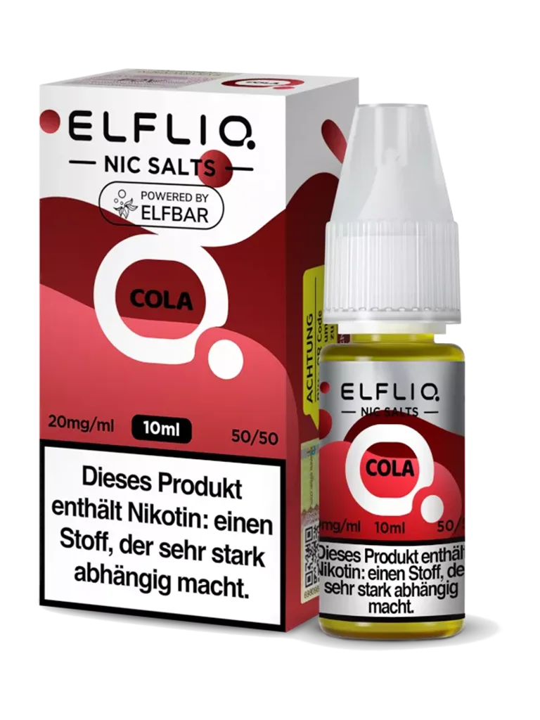 ELFLIQ - Nikotinsalz Liquid - Cola - 20mg
