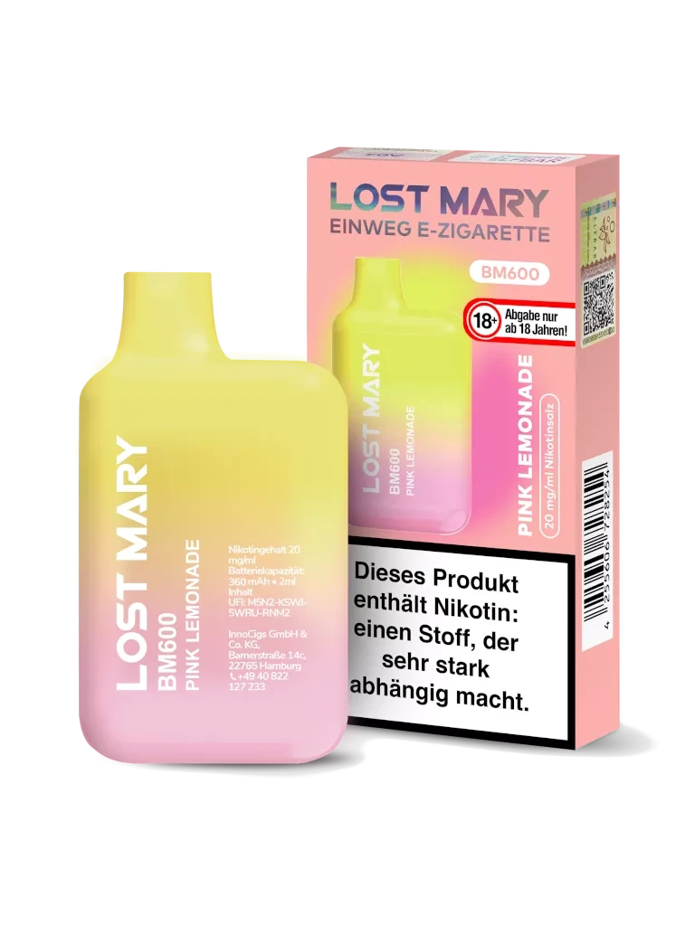 Lost Mary BM600 - Pink Lemonade