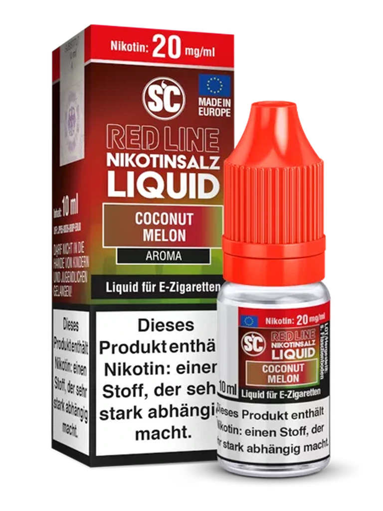 SC - Red Line - Nikotinsalz Liquid - Coconut Melon - 20mg