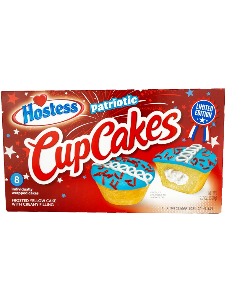 Hostess - Cup Cakes Patriotic Limited Edition 360g