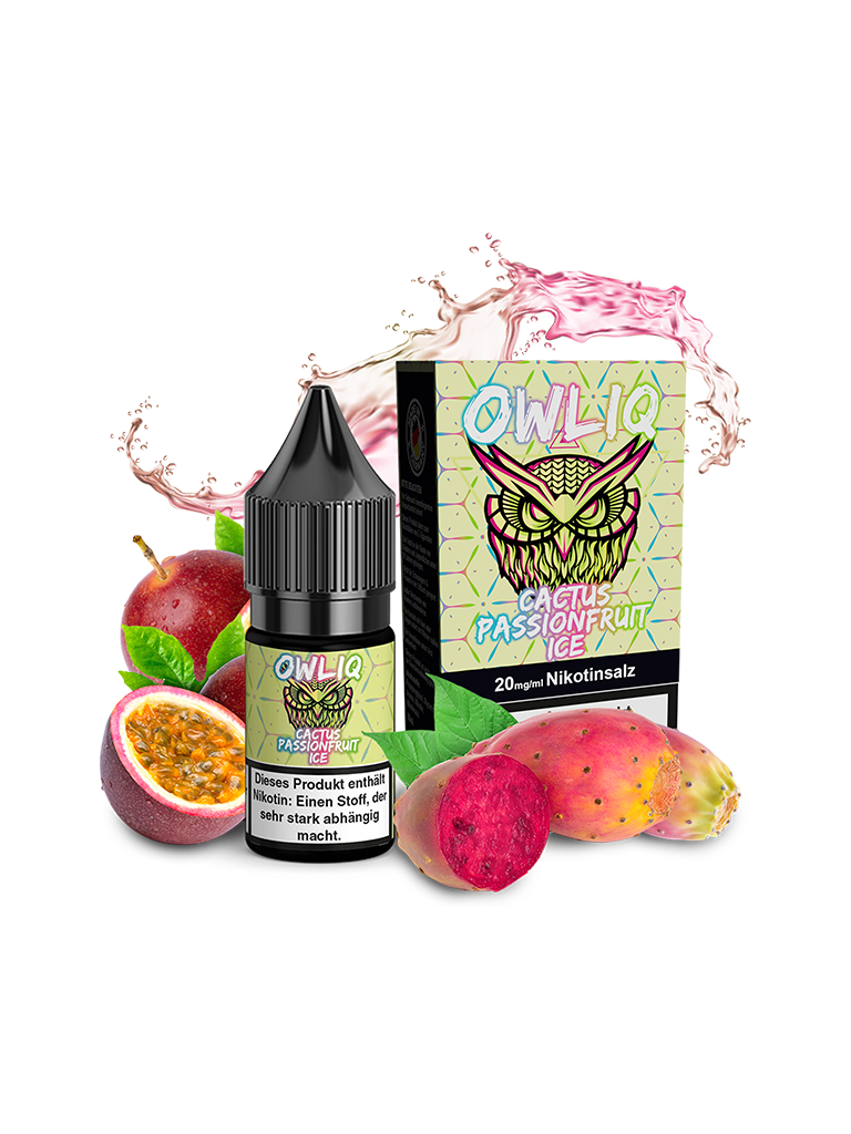 OWLIQ - Nikotinsalz Liquid - Cactus Passionfruit Ice 20mg