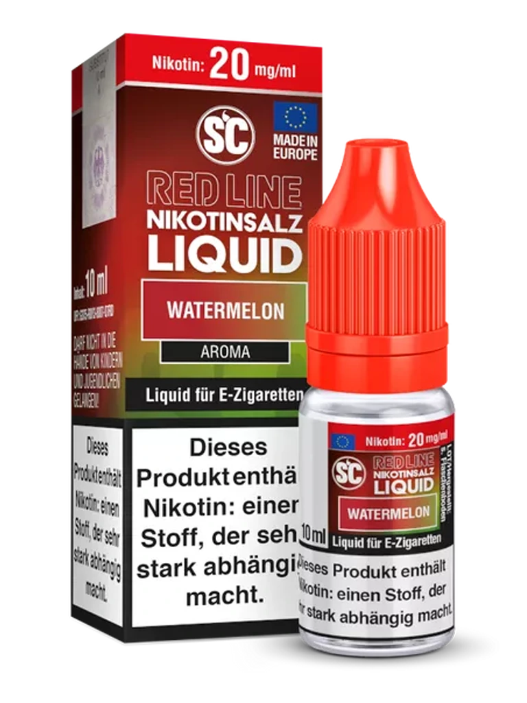 SC - Red Line - Nikotinsalz Liquid - Watermelon - 20mg