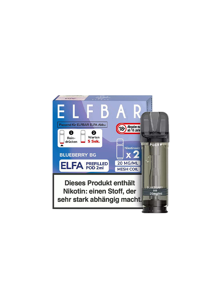 Elf Bar Elfa - Blueberry BG Pod