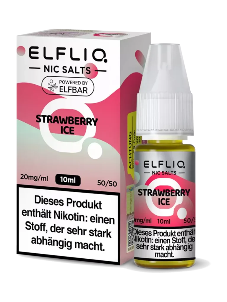 ELFLIQ - Nikotinsalz Liquid - Strawberry Ice - 20mg
