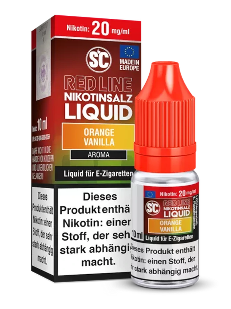 SC - Red Line - Nikotinsalz Liquid - Orange Vanille - 20mg