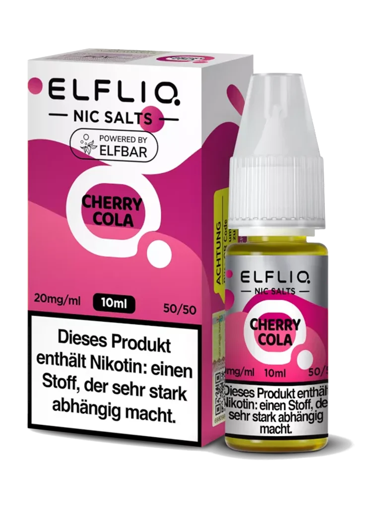 ELFLIQ - Nikotinsalz Liquid - Cherry Cola - 10mg