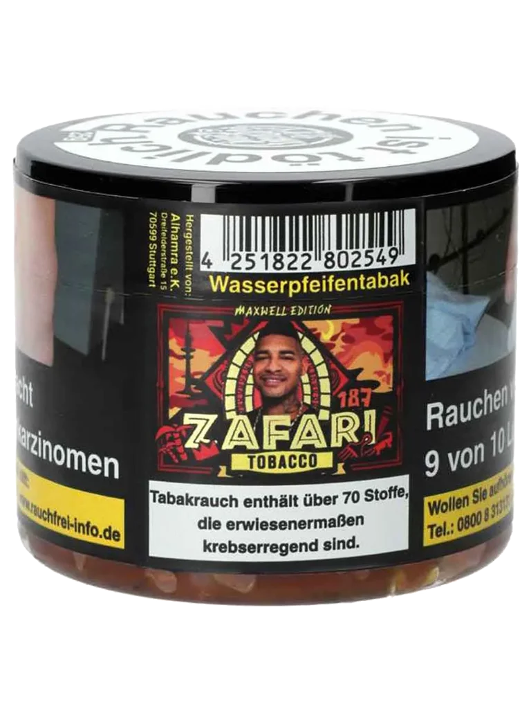 187 Straßenbande Tabak - Zafari 25g