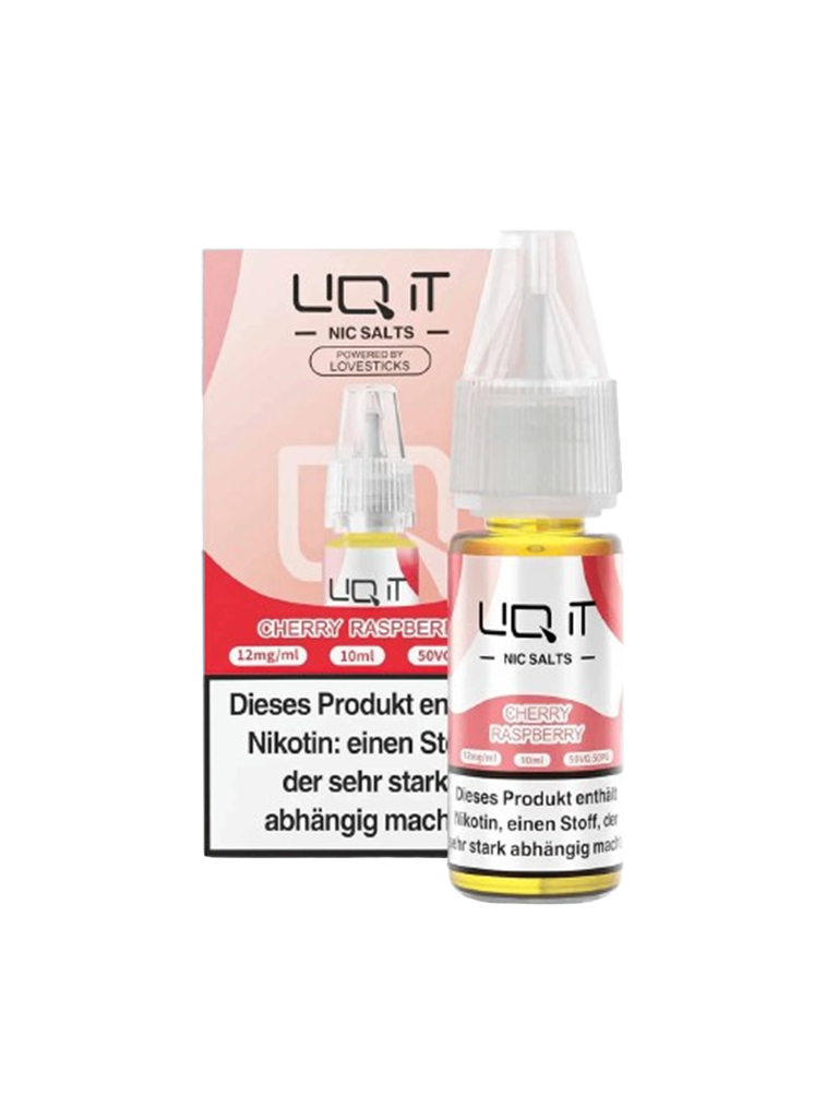 LIQ IT - Nikotinsalz Liquid - Cherry Raspberry - 12mg