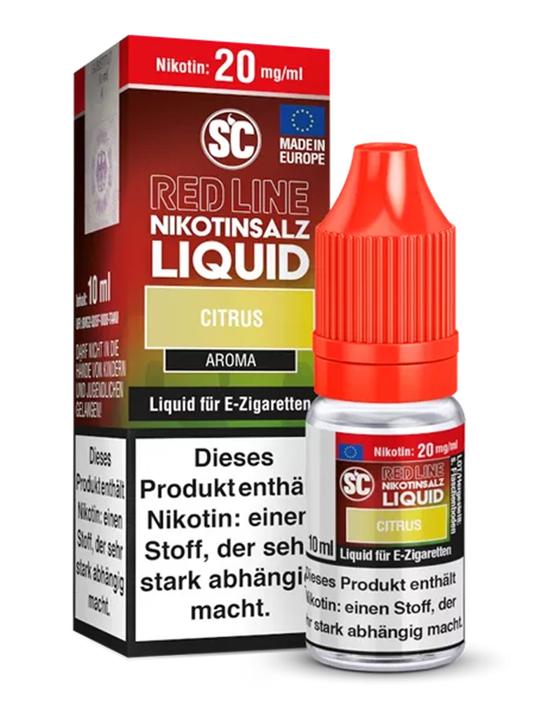 SC - Red Line - Nikotinsalz Liquid - Citrus - 10mg