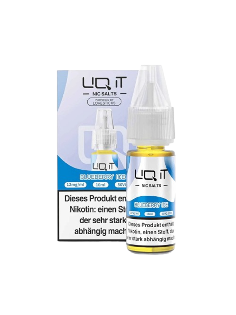 LIQ IT - Nikotinsalz Liquid - Blueberry Ice - 12mg