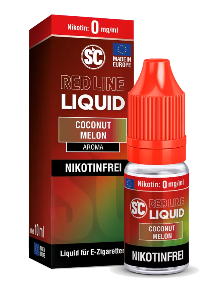 SC - Red Line - Nikotinfreies Liquid - Coconut Melon - 0mg