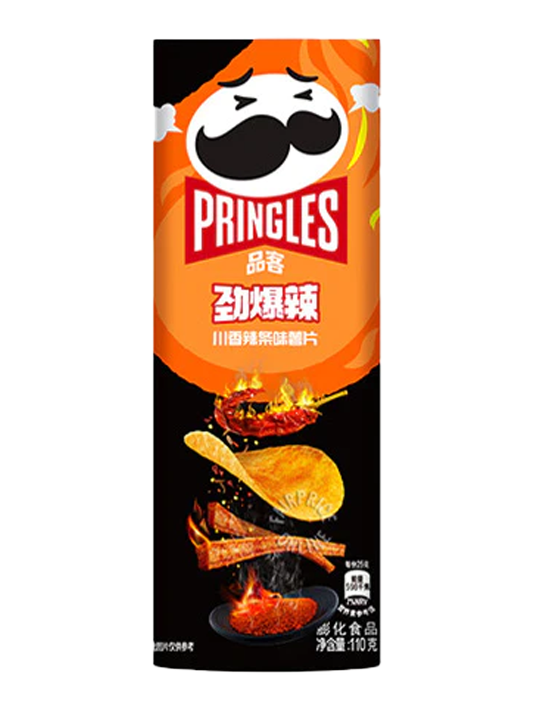 Pringles - Scorchin Spicy Strips China 110g