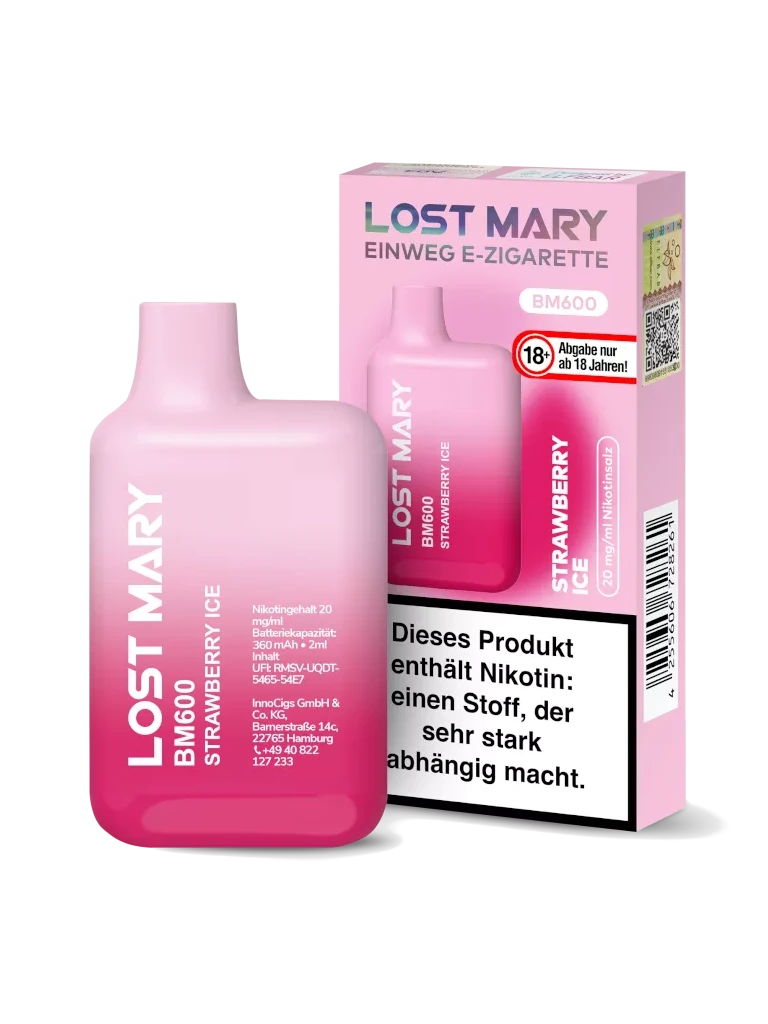 Lost Mary BM600 - Strawberry Ice