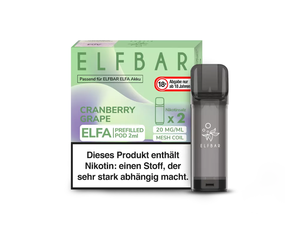 Elf Bar Elfa - Cranberry Grape Pod