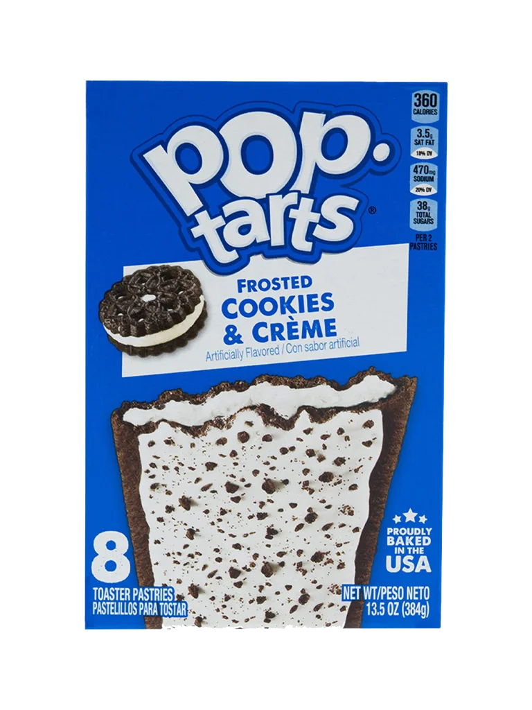 Pop - Tarts Cookies & Creme 384g