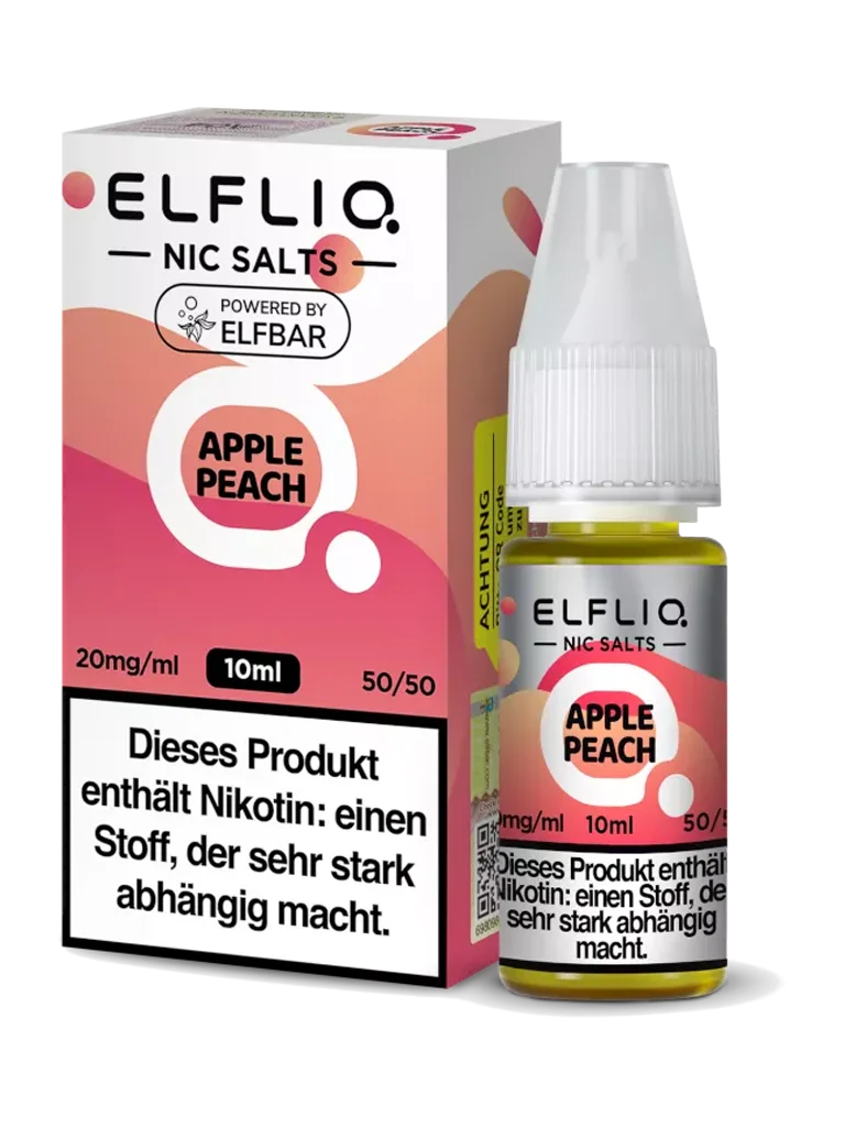 ELFLIQ - Nikotinsalz Liquid - Apple Peach - 20mg