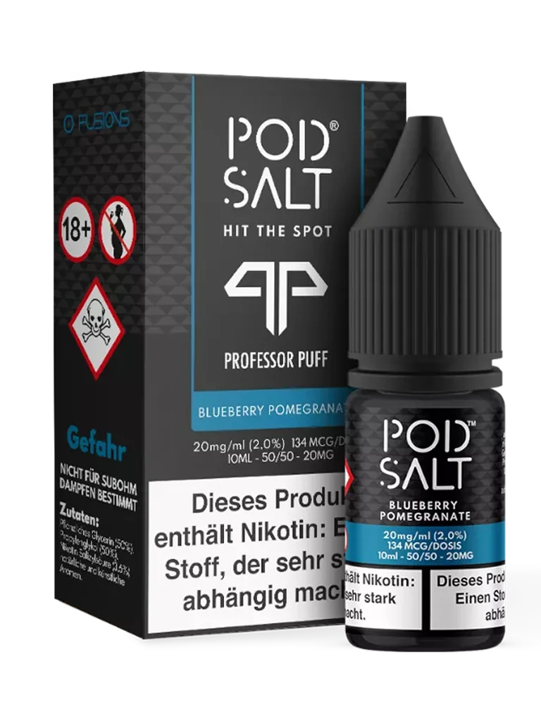 Pod Salt Fusion - Nikotinsalz Liquid - Professor Puff - 20mg