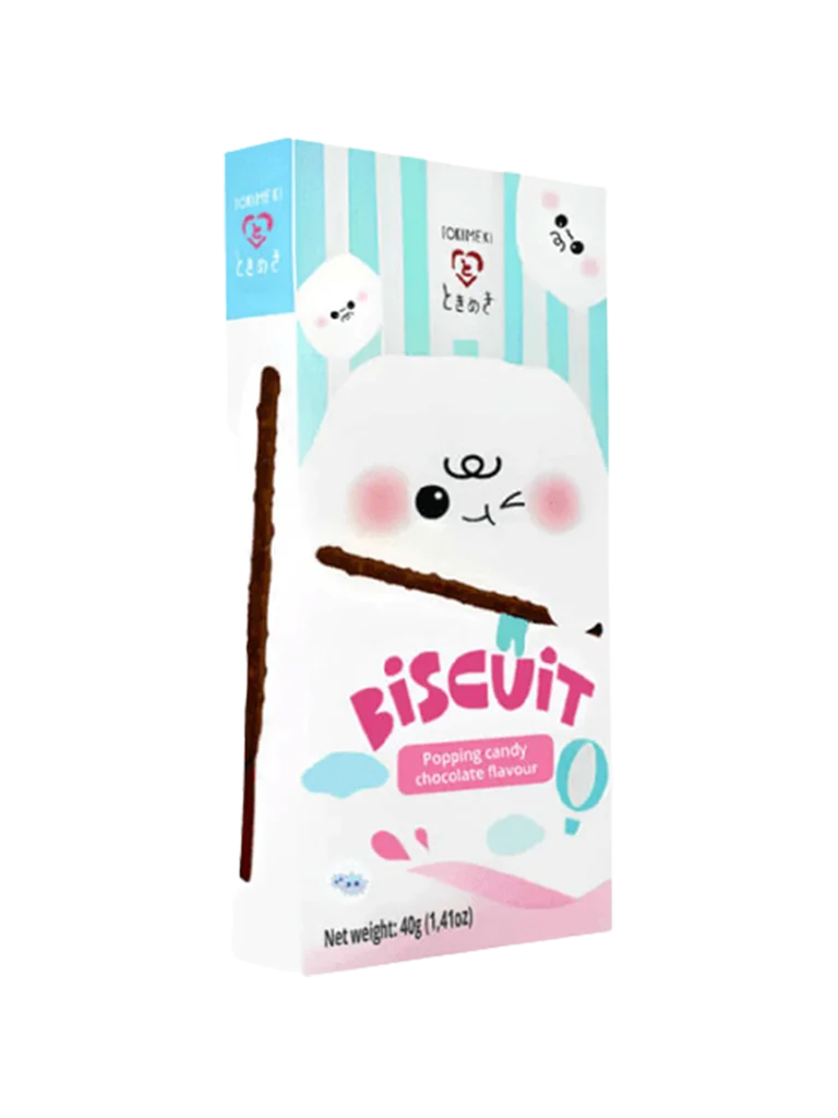 Tokimeki - Biscuit Stick - Popping Candy Flavour 40g