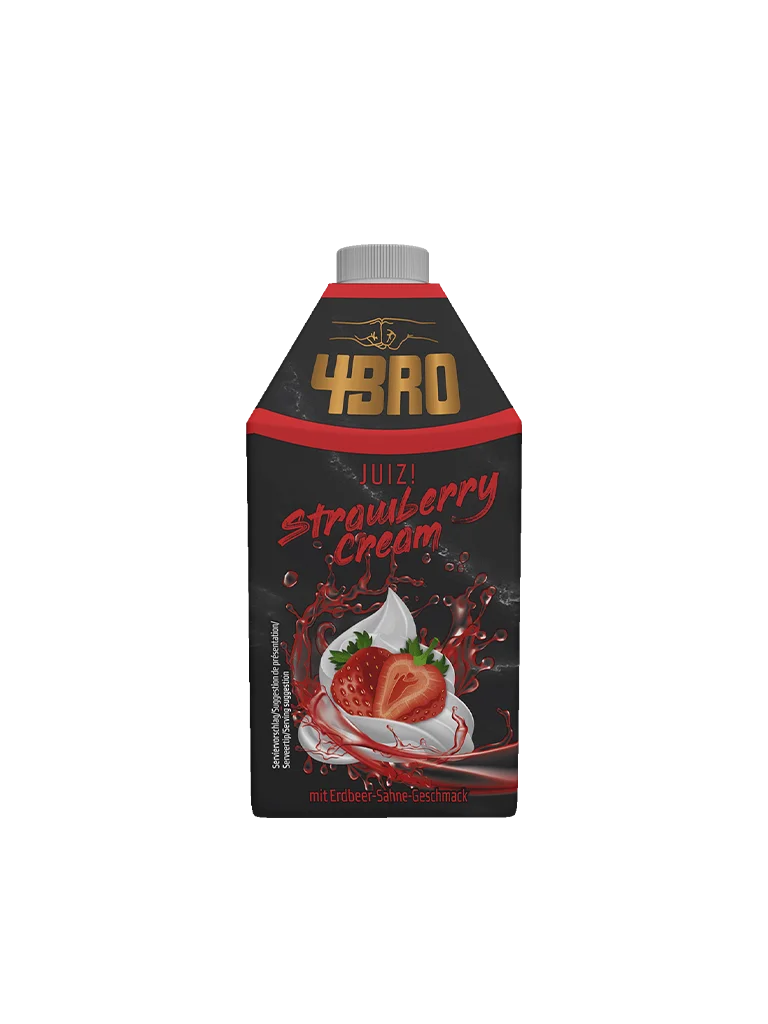 4Bro - Juiz Strawberry Cream 500ml