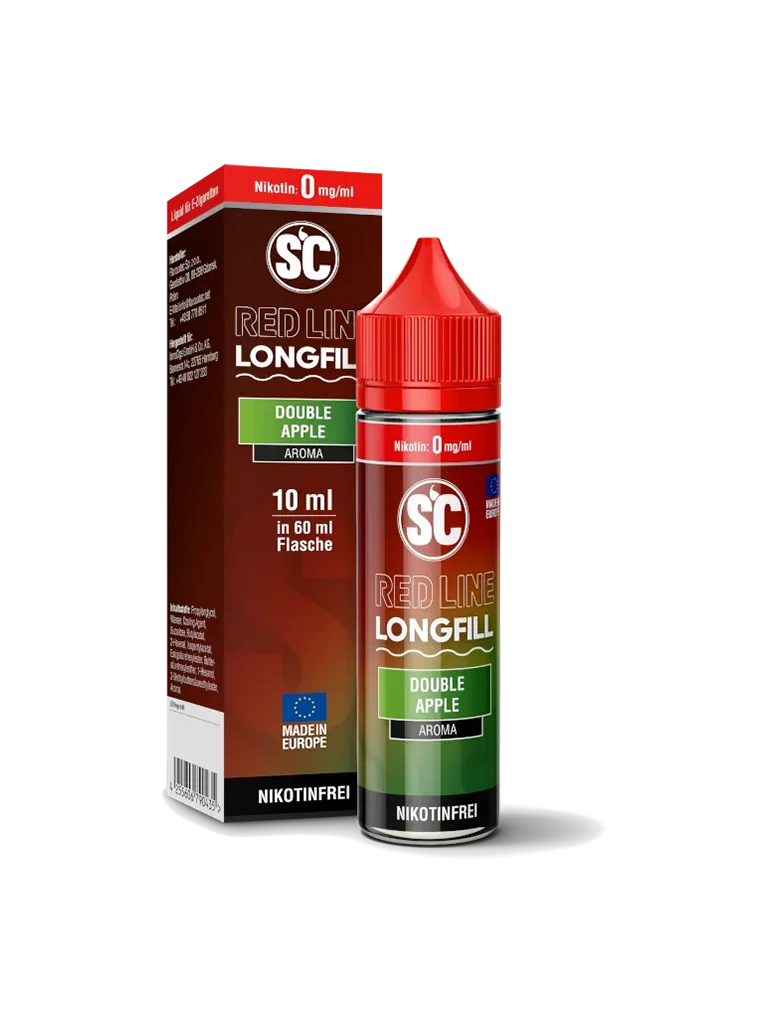 SC - Red Line - Longfill - Double Apple 10ml