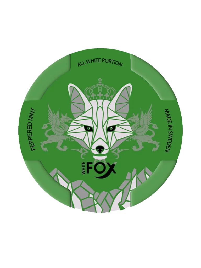 White Fox - Green - Peppered Mint Extra Strong