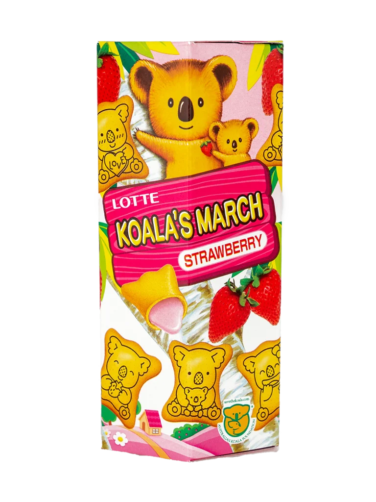 Lotte Koala - Strawberry 37g