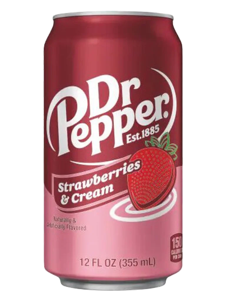 Dr Pepper - Strawberry & Cream 355ml