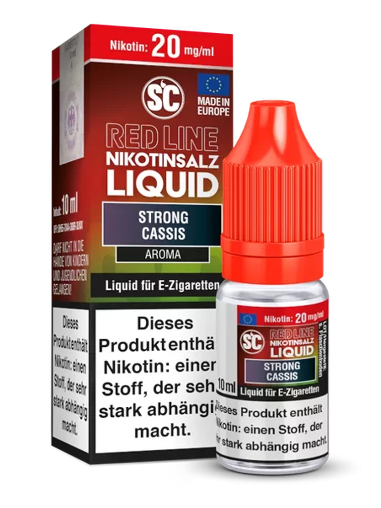 SC - Red Line - Nikotinsalz Liquid - Strong Cassis - 20mg