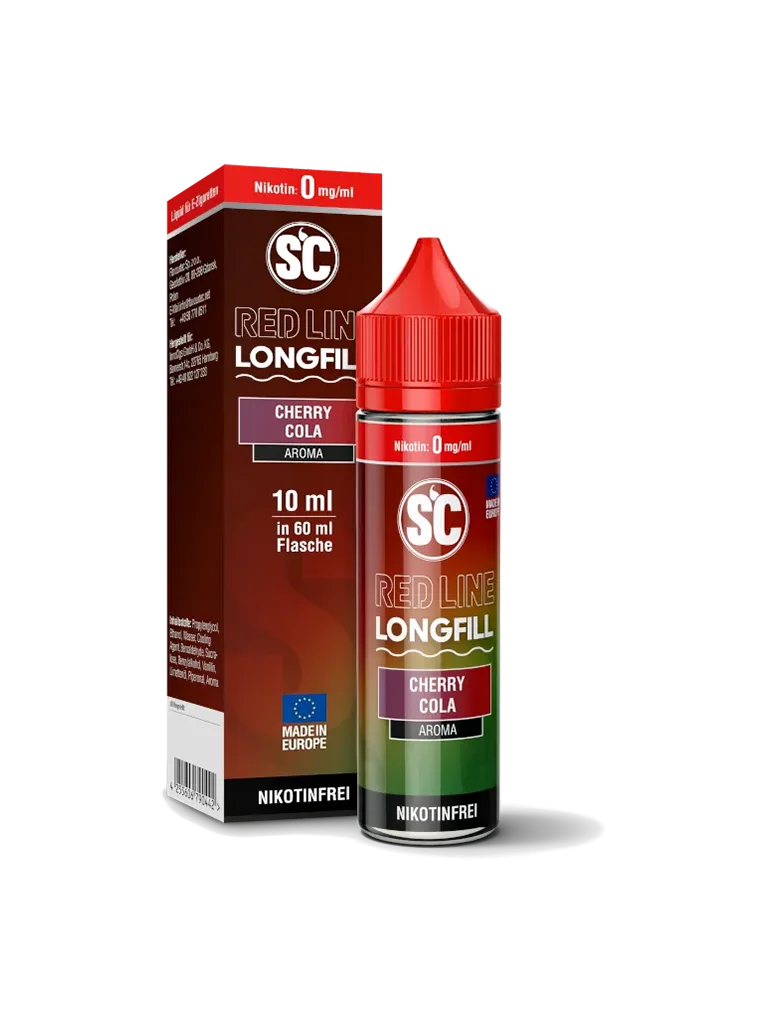 SC - Red Line - Longfill - Cherry Cola 10ml