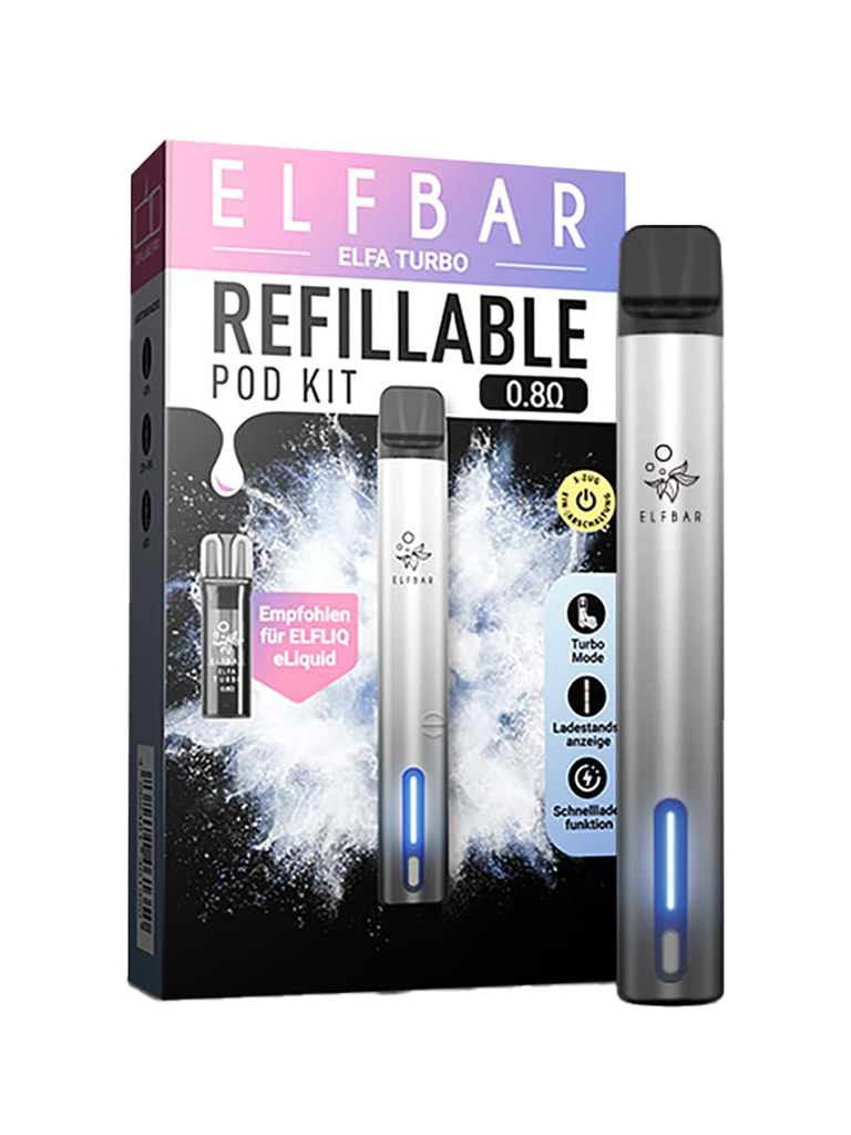 Elfbar - Elfa - Turbo Akku - Aurora Black