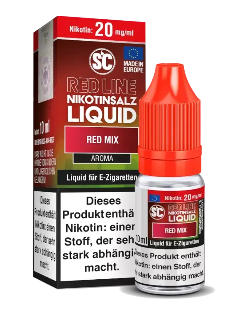 SC - Red Line - Nikotinsalz Liquid - Red Mix - 10mg